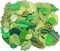 100 pcs Mlberry Paper Leaves Rose Leaves Sunflowers Leaves Hydrangea Leaves Lotus Leaves Scrapbooking Wedding DIY Craft Supplies Card (Mixed Green Leaves..)